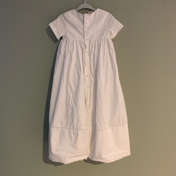 One Small Child Baby Christening Baptism Gown - Picture 3 of 6
